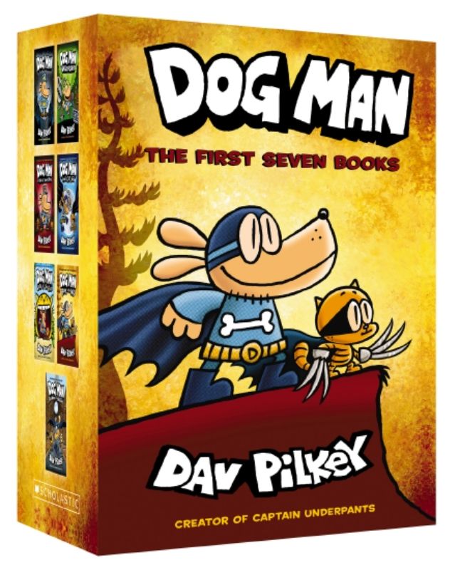 Dog Man 1-7 Boxed Set