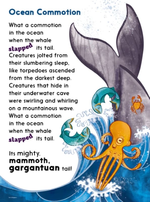 Vibrant poetry cards for Year 4, enhancing literacy and creativity through engaging activities and prompts.