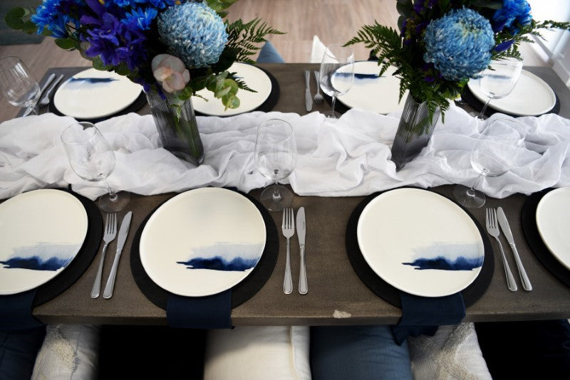 Tablekraft 12 Pack Melrose Table Spoon set featuring stylish mirror-polished finish, ergonomic design, and dishwasher safe convenience.