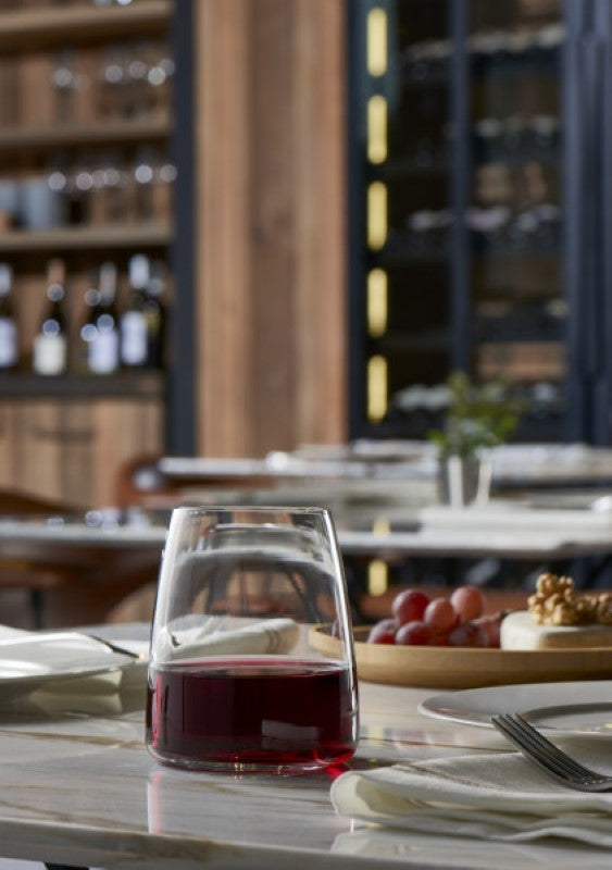 Elegant Pasabahce Pinot wine glasses set of 4, 495ml capacity, crafted from durable soda lime glass, dishwasher safe.