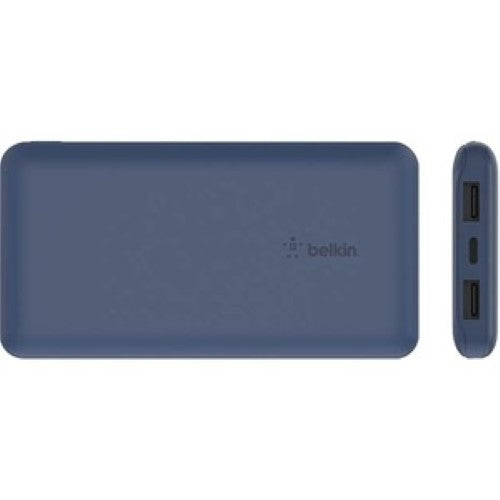 Power Bank - Belkin 3-PORT PB 10K + USB-A - USB-C CABLE (Black)