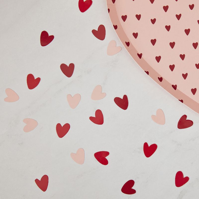 Biodegradable Heart Confetti - Pink and Red