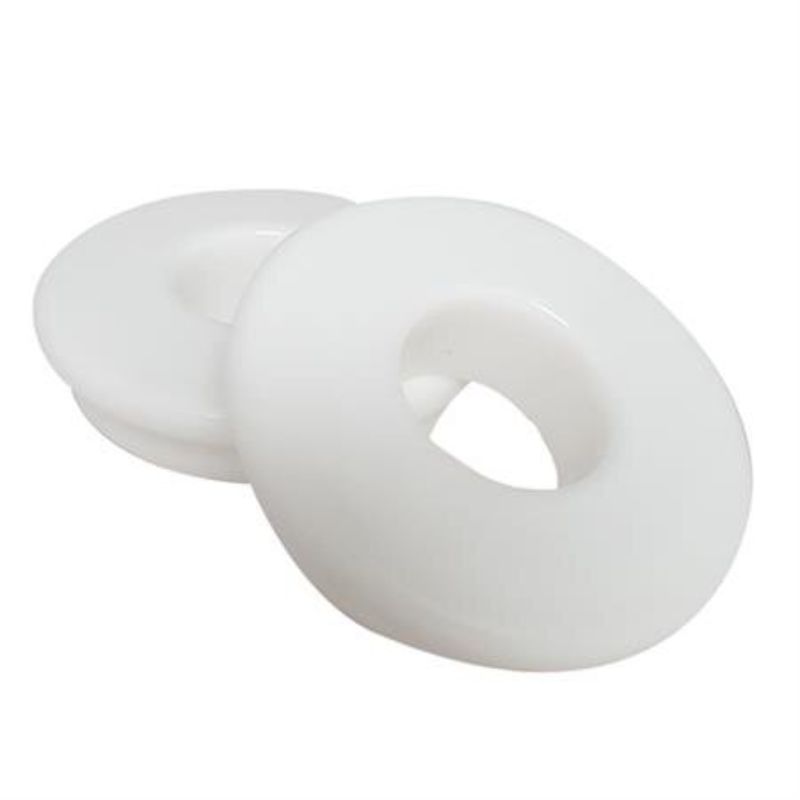 White head caps for Tuff Trike, providing a secure fit and stylish upgrade for enhanced riding experiences.