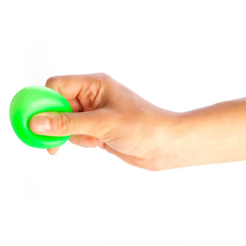 Colorful set of 3 squishy, sticky balls for sensory play, stress relief, and fun splat action against surfaces.
