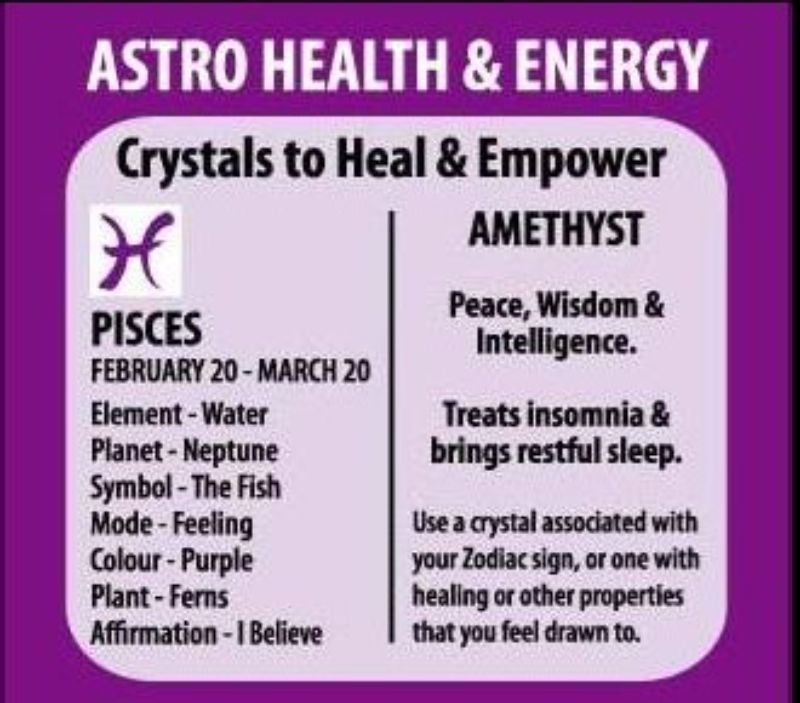 Set of 6 Amethyst bracelets for Pisces, promoting peace and spirituality, enhancing wisdom and restful sleep.