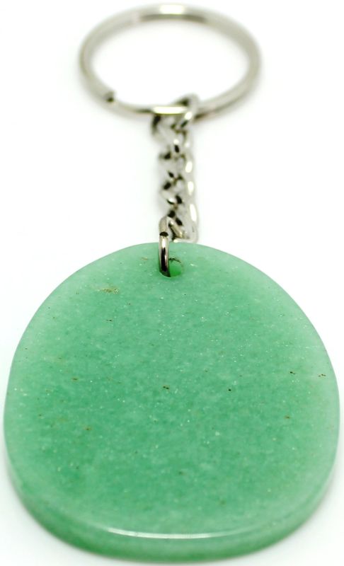 Set of 6 stylish Aventurine Aries keyrings, promoting prosperity and emotional calm, perfect for zodiac enthusiasts.
