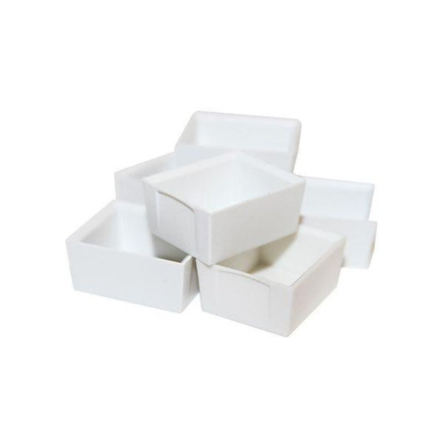 JASART Plastic Half Pan Empty for custom watercolour palettes, designed for artists to create and transport their paints easily.