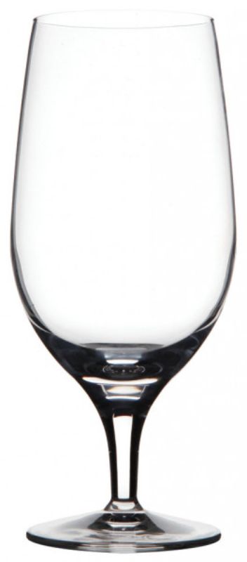 Elegant set of four 570ml Luigi Bormioli Michelangelo beer glasses, crafted from lead-free crystal for durability and brilliance.