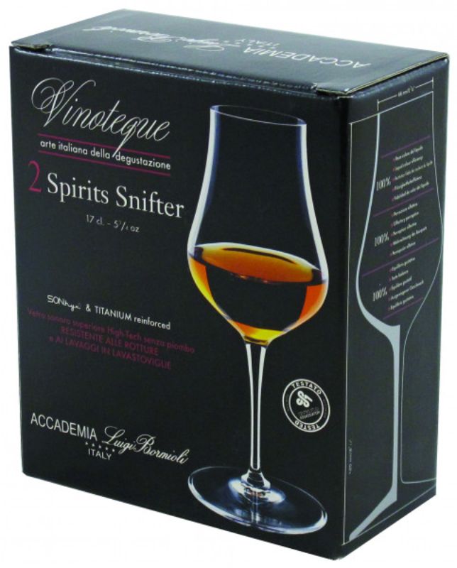 Elegant Luigi Bormioli Vinoteque Port glasses, 170ml set of 2, crafted from lead-free crystal for enhanced aroma and durability.