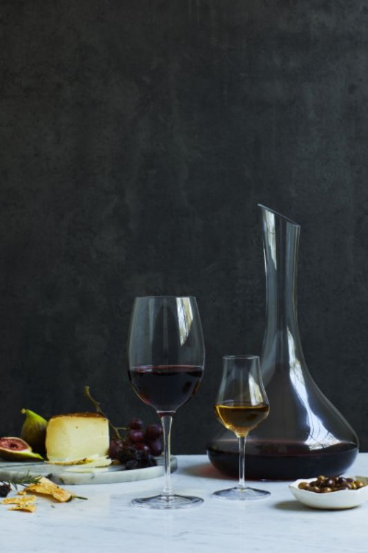 Elegant Luigi Bormioli Vinoteque Port Glass Set, 170ml, crafted from lead-free crystal for enhanced aroma and durability.