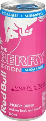 Red Bull Sugar Free Berry Edition Energy Drink 12 x 250ml