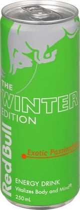 Red Bull Winter Edition Exotic Passionfruit Energy Drink 12 x 250ml