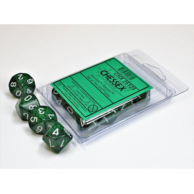 CHX 25125 Speckled Recon Set of Ten d10s - Gaming Accessory