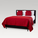 Bed Scarf - Residence Super King 244cm (Ruby)