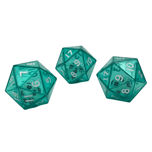 CHX KOP12604 d20 Double Dice Green/white - Gaming Accessory