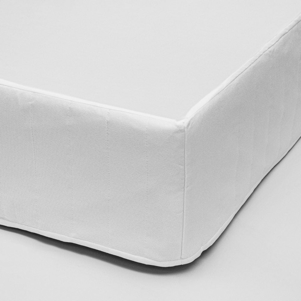 Valance - DreamGreen Padded  White - Long Single