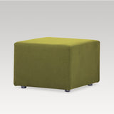 Fabric Ottoman - Makers Mod (Charcoal)