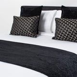 Cushion Cover - Rutland Oblong 50cm (Black Sand)