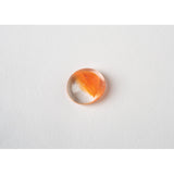 CHX 01151 Catseye Orange Glass Stones Tube