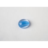 CHX 01160 Catseye Dark Blue Glass Stones Tube