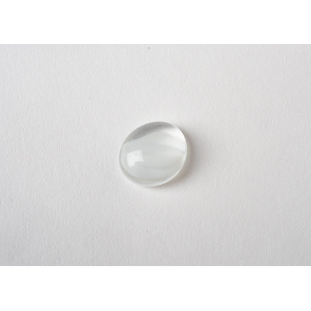 CHX 01162 Catseye White Glass Stones Tube