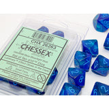 CHX 26263 Gemini Blue-Blue/light blue Luminary Set of 10 d10s