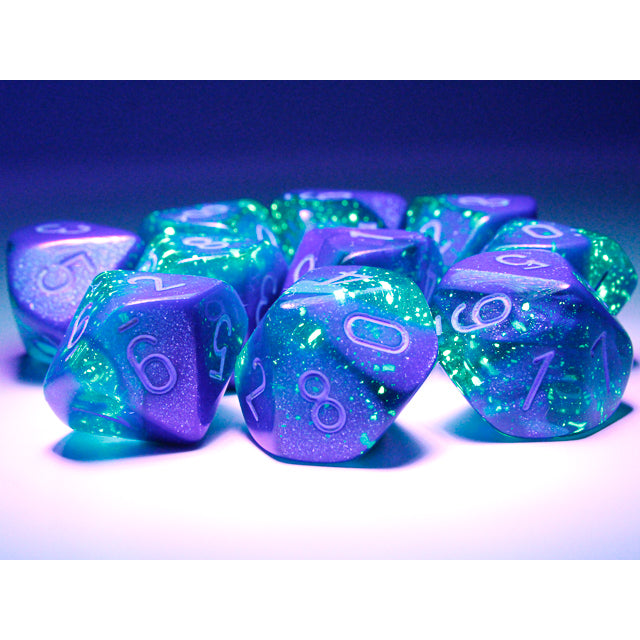 CHX 26263 Gemini Blue-Blue/light blue Luminary Set of 10 d10s