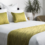 Bed Runner - Dreamticket Residence Leaf (King Single)