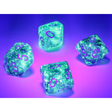 CHX 27378 Borealis Light Smoke/silver Luminary Set of Ten d10s