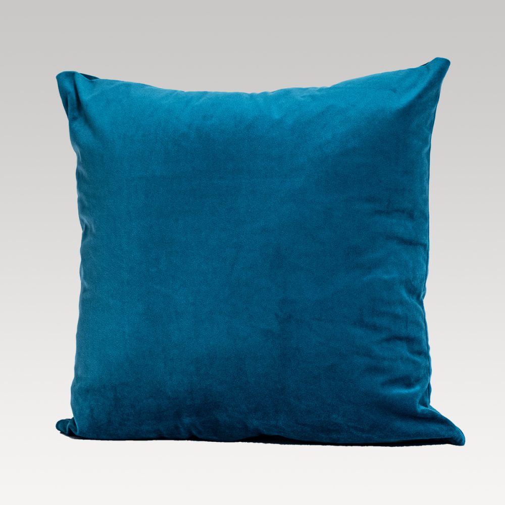 Cushion Cover - Dreamticket Verve Velvet Teal Square (50cm)