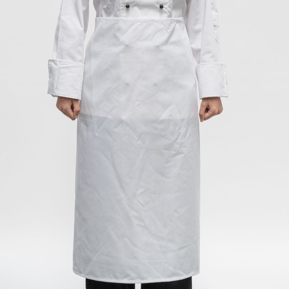 Apron - CafĂ© White no Pocket (87cm)