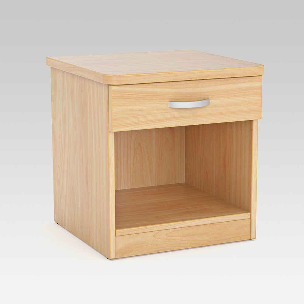 Bedside Cabinet - Bristol 50cm (Tawa)