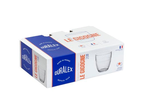 Duralex Gigogne Tumbler 160ml - Set 6