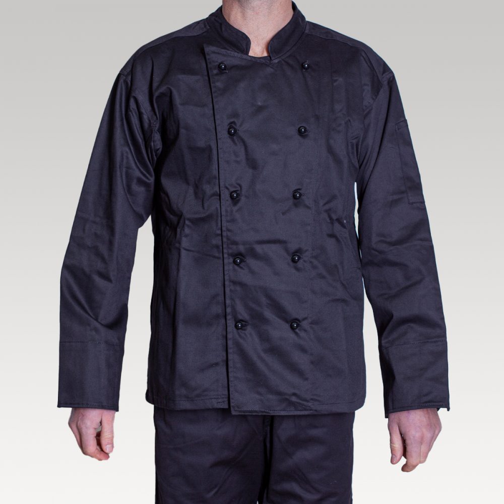 Chef Jacket - Black (2XS)