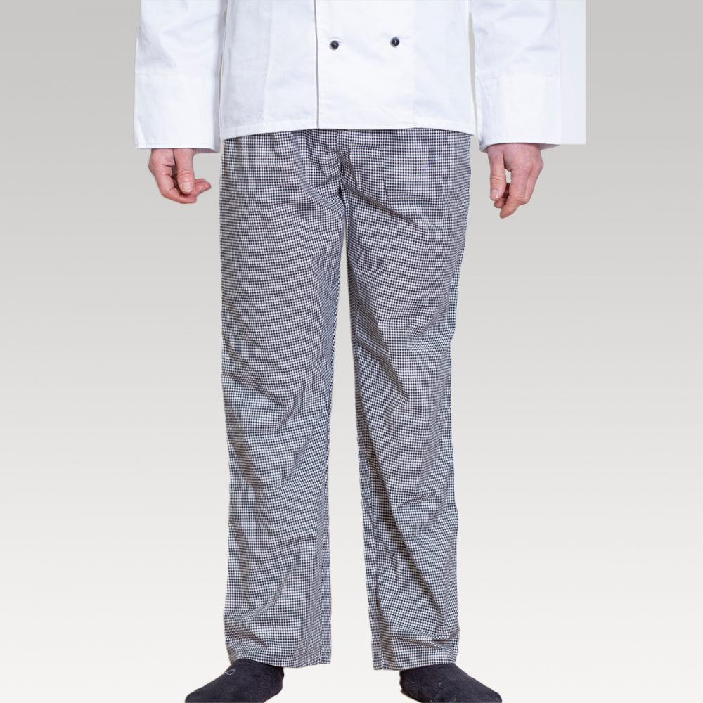Chef Pants - Medium (Black/White)