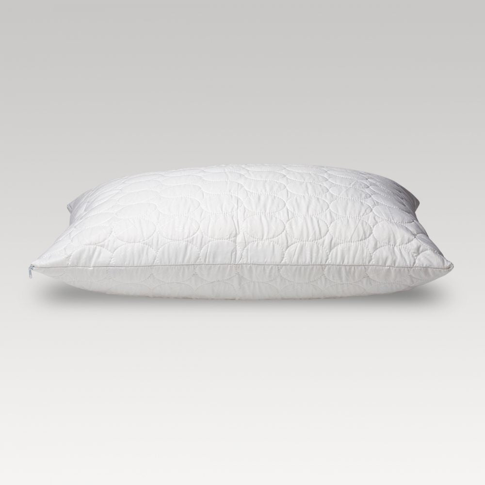 Duo Plus Pillow Protector - Dreamticket Zipped (White)