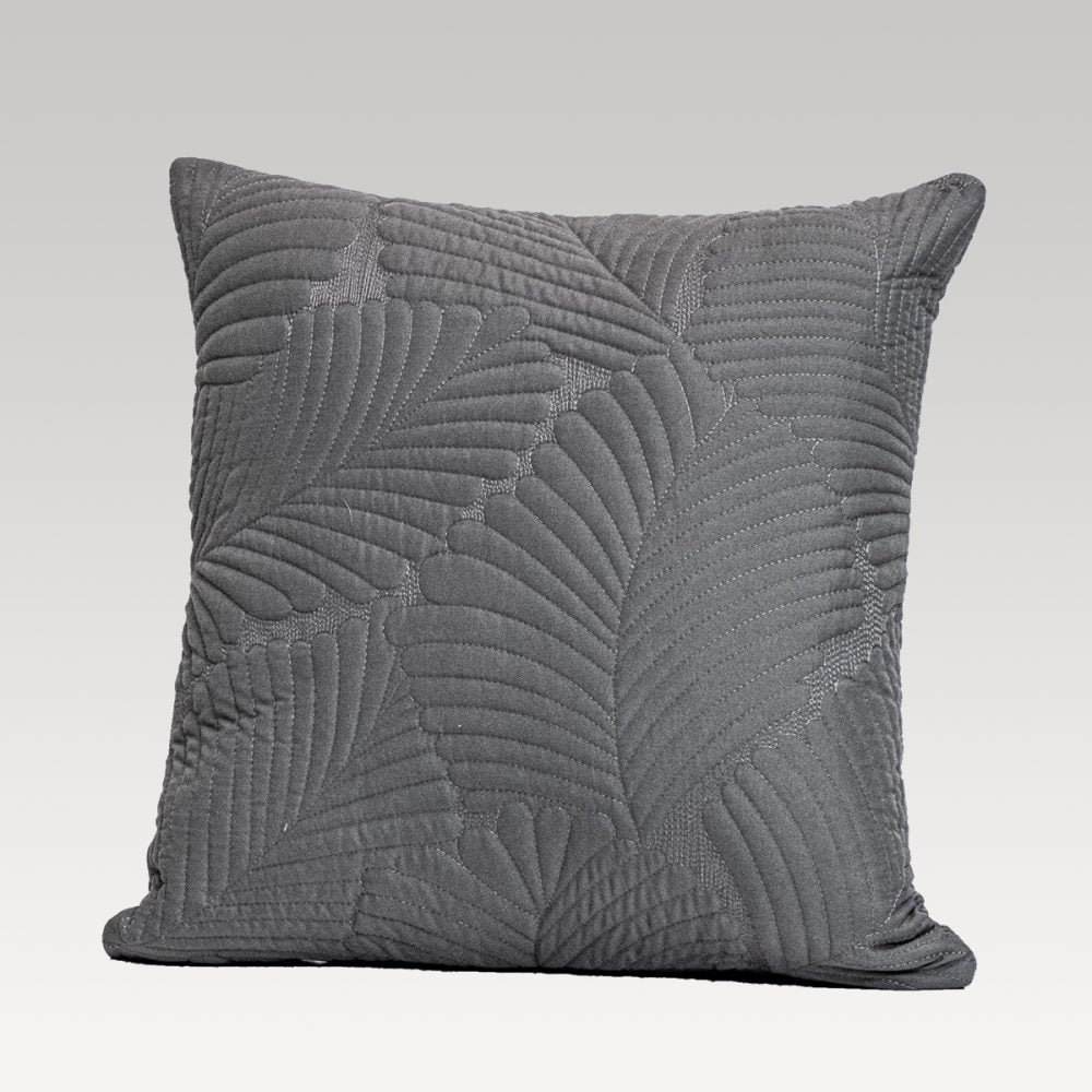 Square Cushion Cover - Dreamticket Amora (Charcoal)