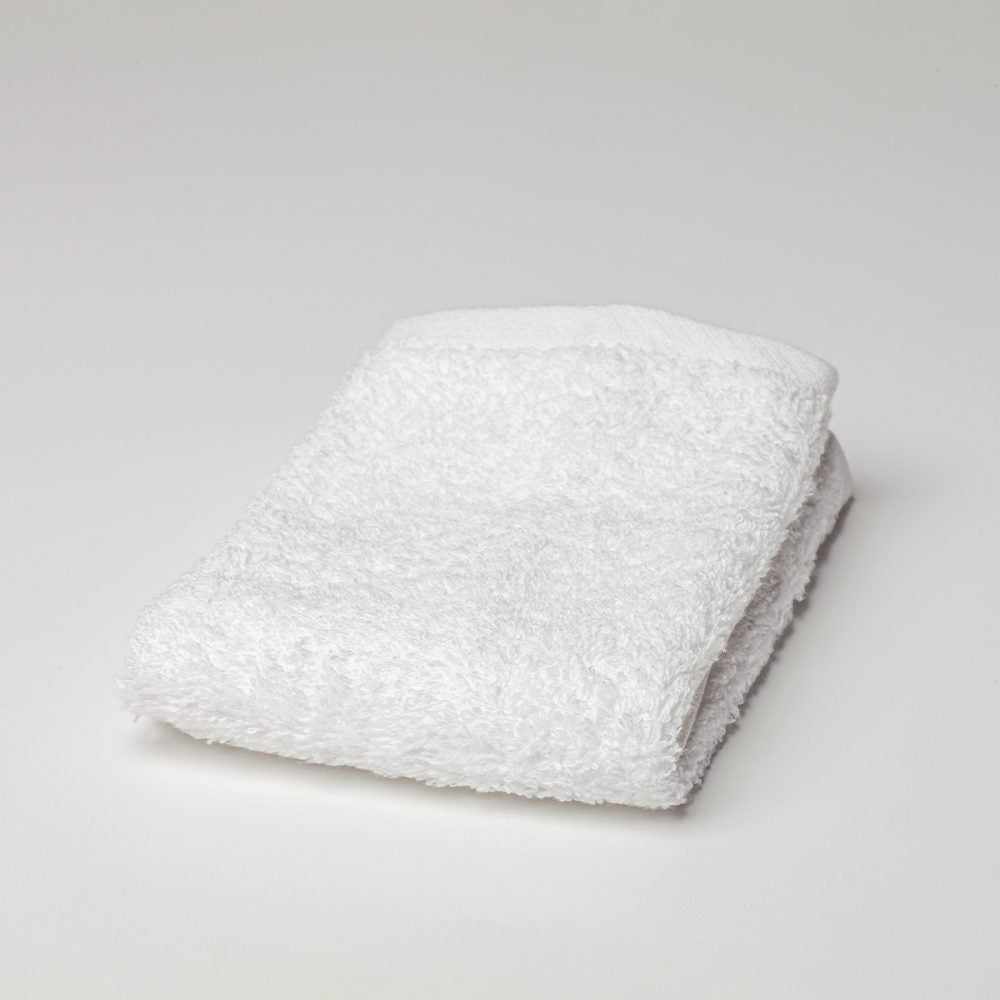 Face Cloth - Weavers Monarch Towelling (White)
