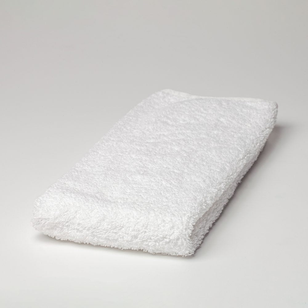 Bath Towel - Weavers Monarch Towelling (White)