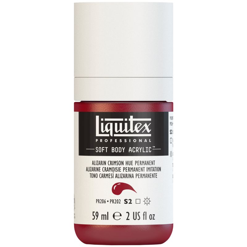 Liquitex Prof Soft Body Acr 59ml Vivid Red Orange 620 S3