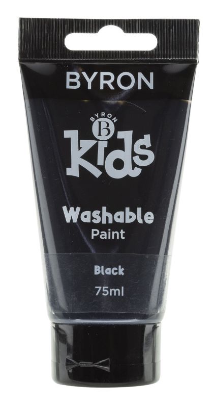 Bright yellow wash paint for kids, 75ml, safe and non-toxic for creative projects on various surfaces.