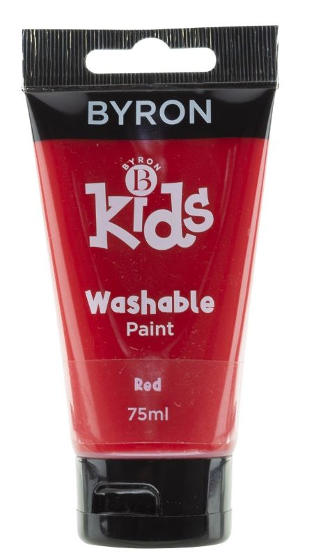 Vibrant purple 75ml washable paint for kids, perfect for various surfaces and safe for ages 3 and up.