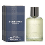 Burberry Weekend Eau De Toilette Spray 100ml, featuring fresh bergamot, earthy sandalwood, and sweet honey notes for daily wear.