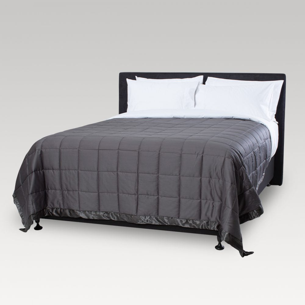 Deluxe Blanket - Oasis Single 230cm (Charcoal)