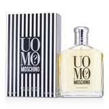 Moschino Uomo? Eau De Toilette 125ml: a bold blend of woody and oriental notes, embodying confidence for modern men.