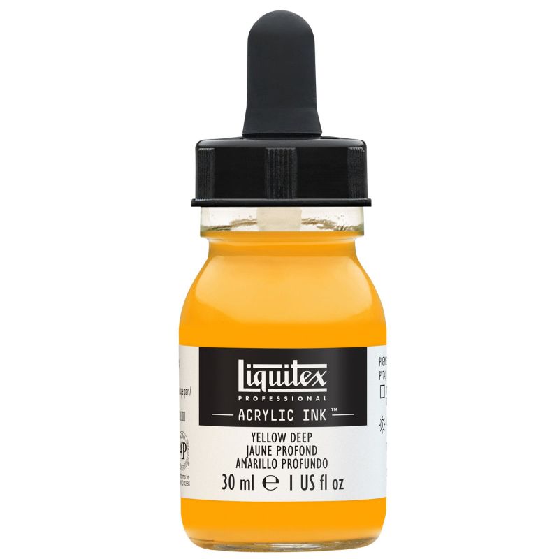 Liquitex Acr Ink 30ml Yellow Deep