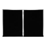 Profile - Eternal Hinged Double White Metal Photo Frame - 4x6in (10x15cm) (2)V