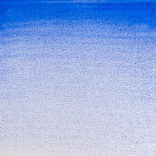 Vibrant 5ml tube of Winsor & Newton Cobalt Deep Blue watercolor, known for its clarity, intensity, and layering versatility.