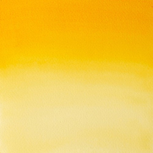 Bright and transparent Indian Yellow watercolour in a 5ml tube, perfect for vibrant artwork and artistic depth.