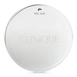 Clinique Stay Matte Powder in No. 01 Stay Buff, a lightweight oil-free formula for a flawless, shine-free complexion.